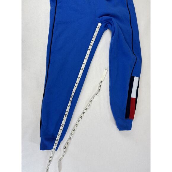 Tommy Hilfiger 2010-era Joggers Logo Blue Red Low Rise Sporty Athleisure Small - Picture 6 of 9